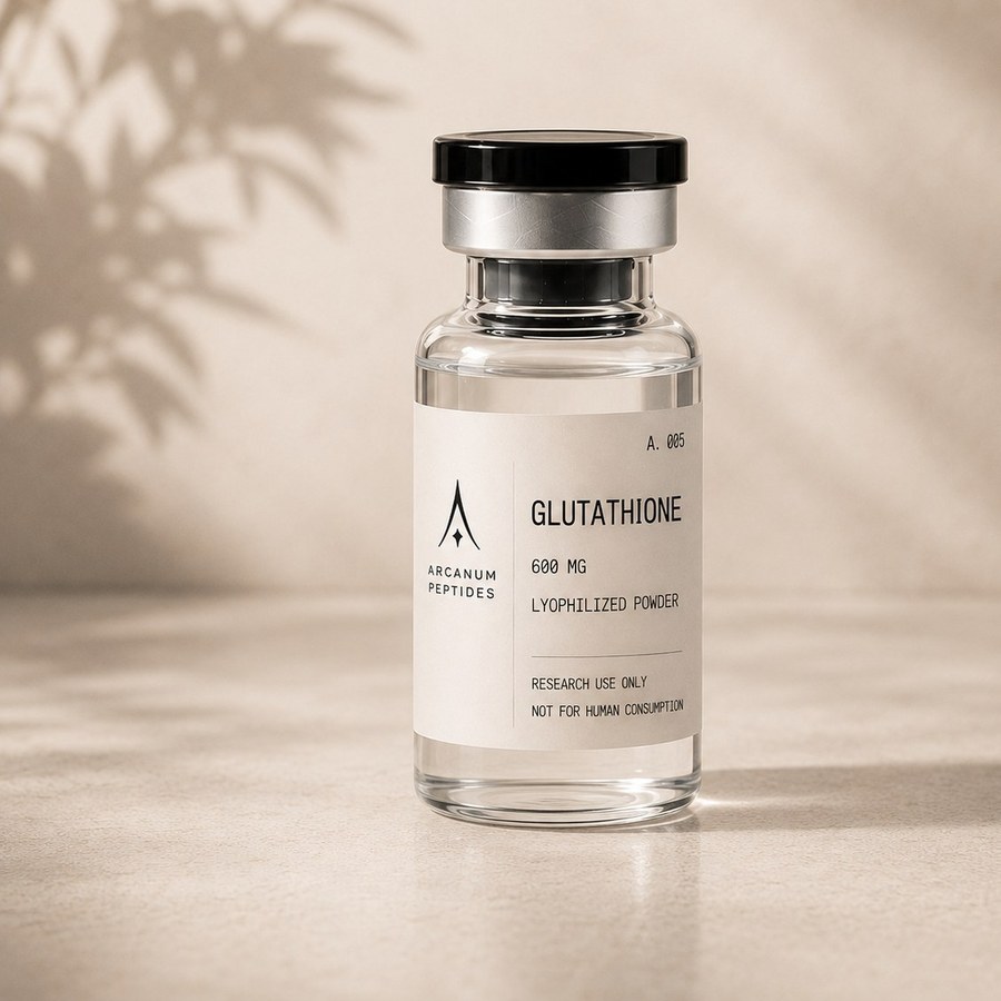 GLUTATHIONE research vial, Arcanum Peptides